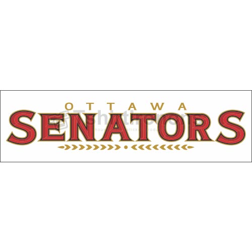 Ottawa Senators T-shirts Iron On Transfers N271